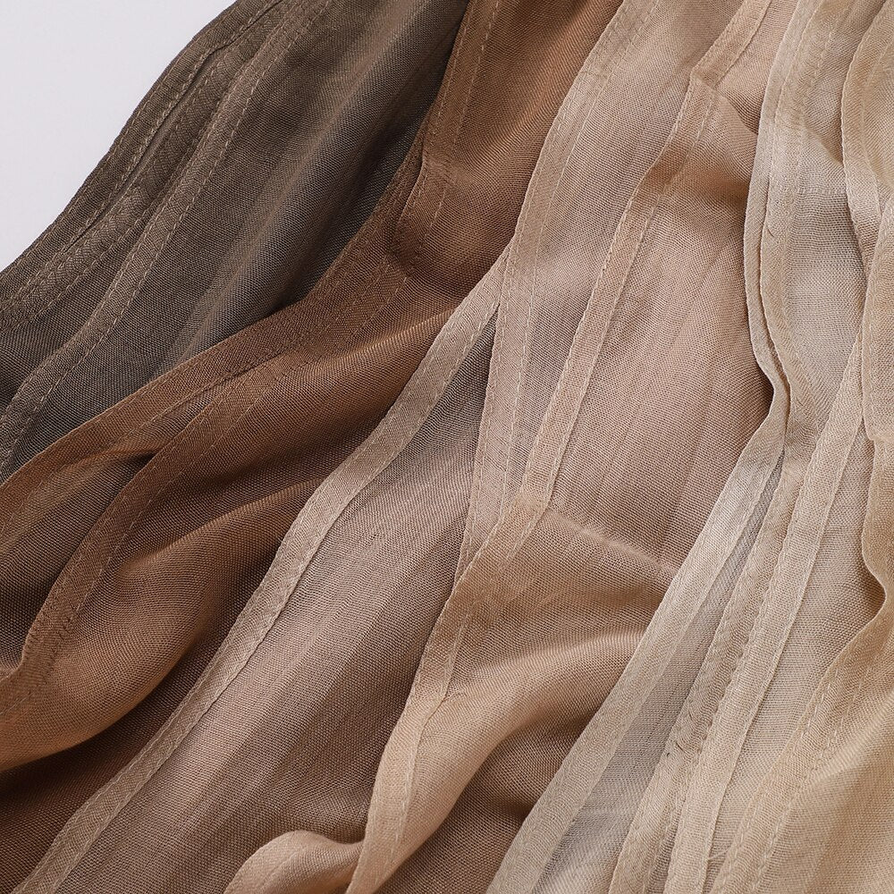 Muslim Hijabs for Women Scarf Thin Plain Shawls Femme Musulman Soft Viscose Rayon Headscarf Islamic Turban Headband 190X85Cm